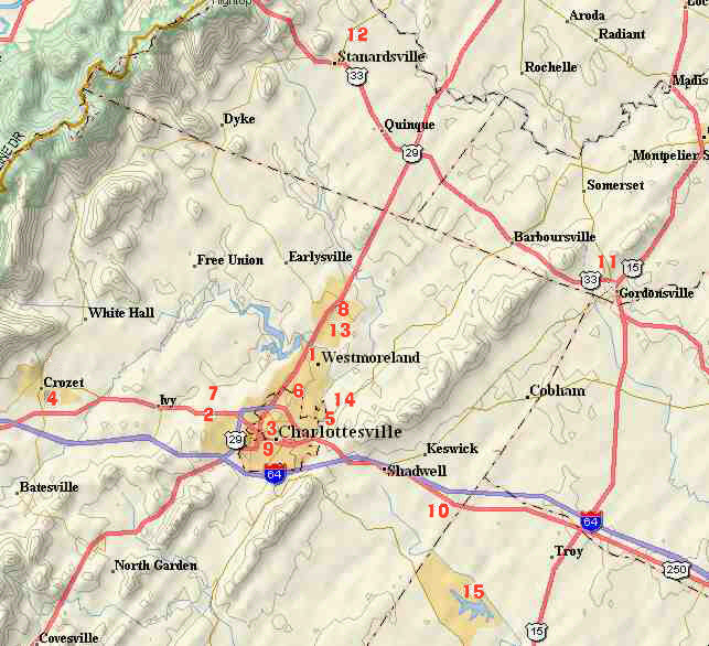 JSL Area Map